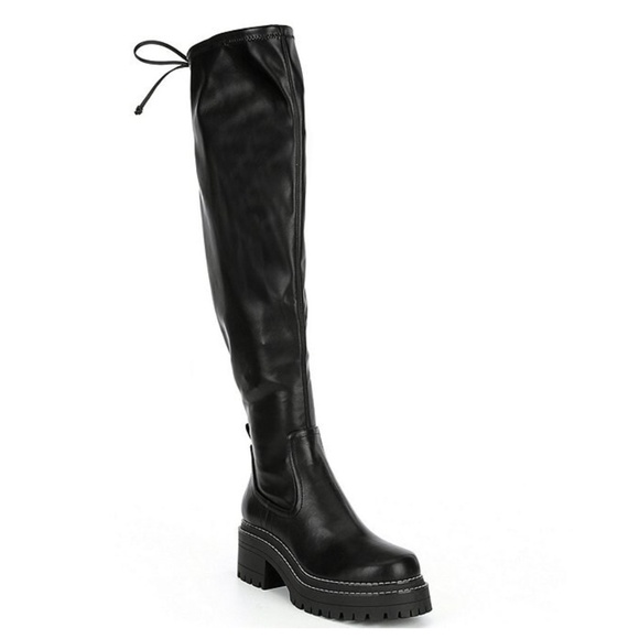 NEW Gianni Bini Soelle Wide or Slim Calf Over the Knee Lug Sole Platform… - Picture 1 of 1